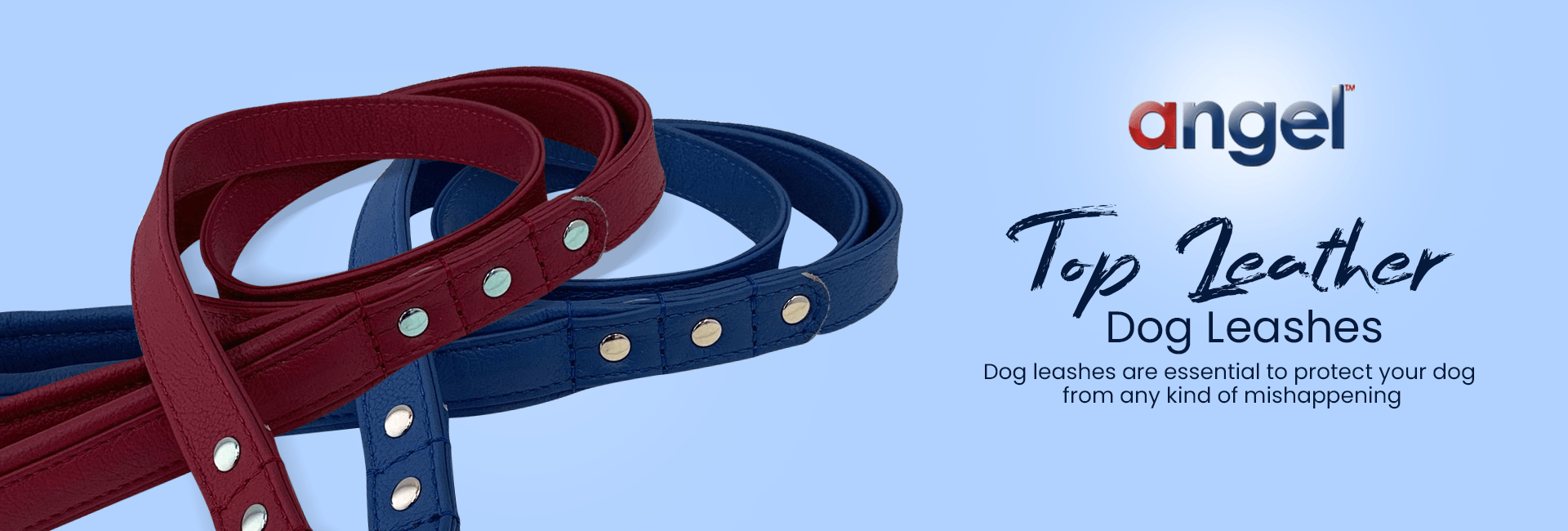 Top 5 Leather Dog Leashes Angle Pet Supplies